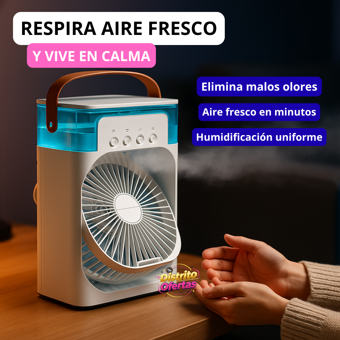 InstantCold Fan™ - A/C, Humidificador y Purificador de Aire