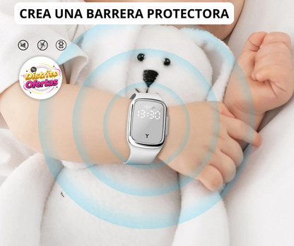 MosquitOFF™ - Brazalete Repele Mosquitos Ultrasónico