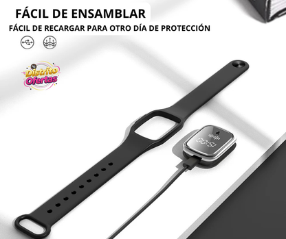 MosquitOFF™ - Brazalete Repele Mosquitos Ultrasónico